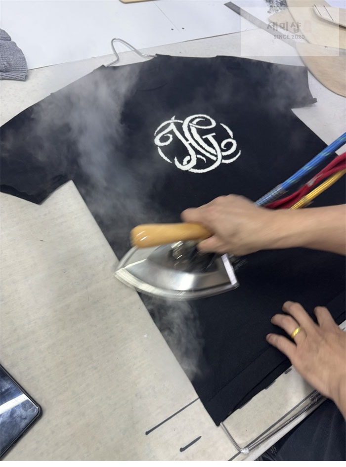 Givenchy 지방시 니트 HG 자카드 반팔 티셔츠 의류 11번 이미지