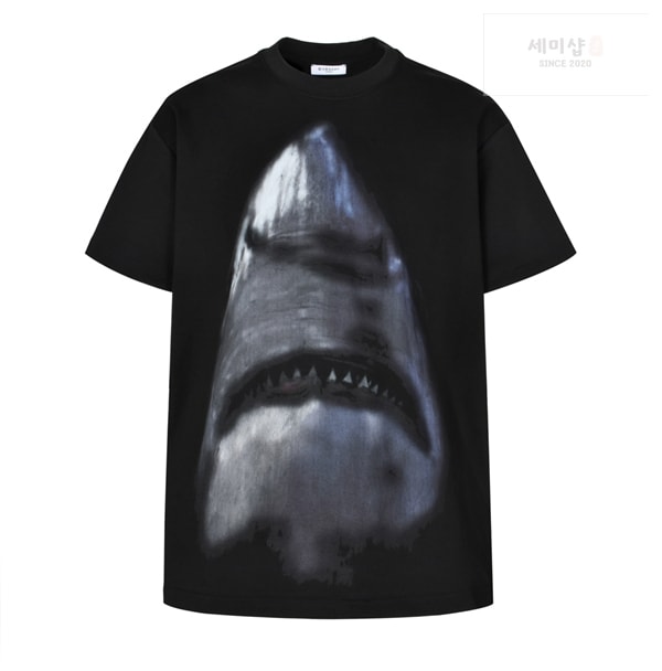 Givenchy 지방시 샤크 오버사이즈 프린트 반팔 티셔츠 의류 7번 이미지