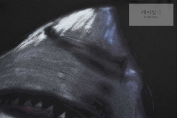 Givenchy 지방시 샤크 오버사이즈 프린트 반팔 티셔츠 의류 9번 이미지