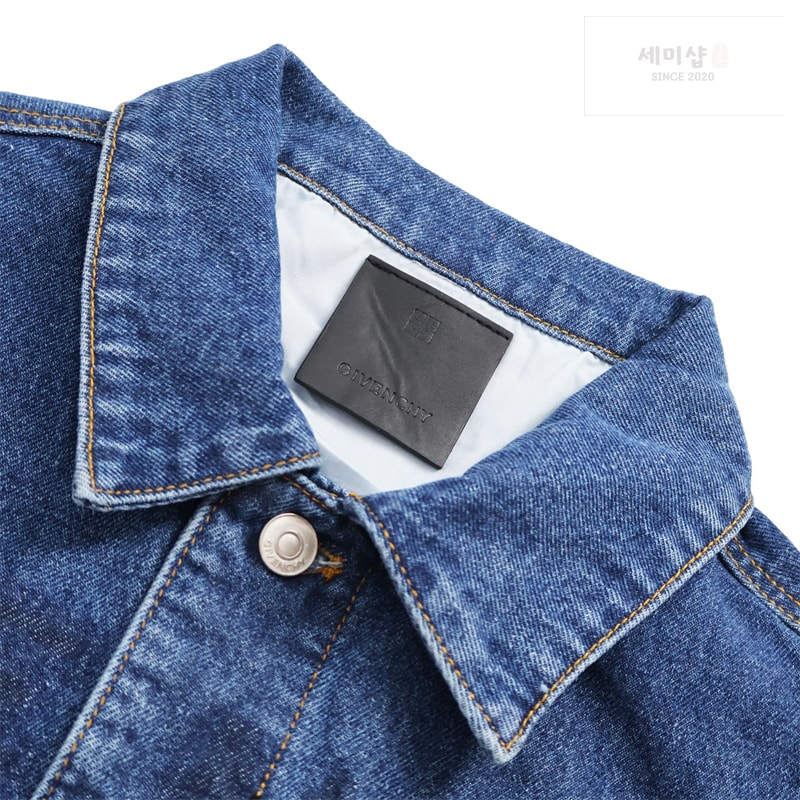 Givenchy 지방시 오버사이즈 데님 조끼 베스트 의류 5번 이미지