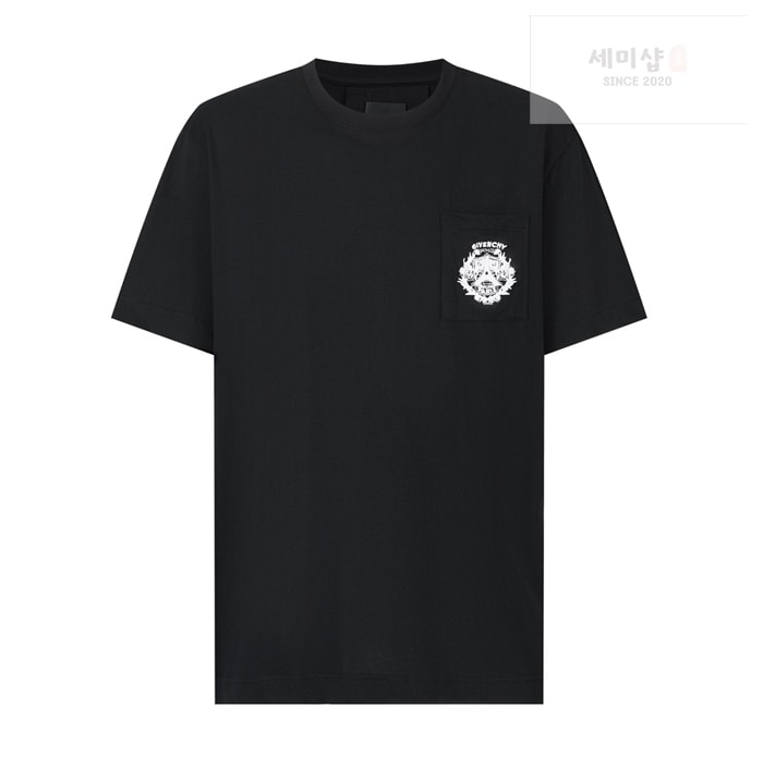 Givenchy 지방시 포킷 클래식핏 반팔 티셔츠 의류 4번 이미지