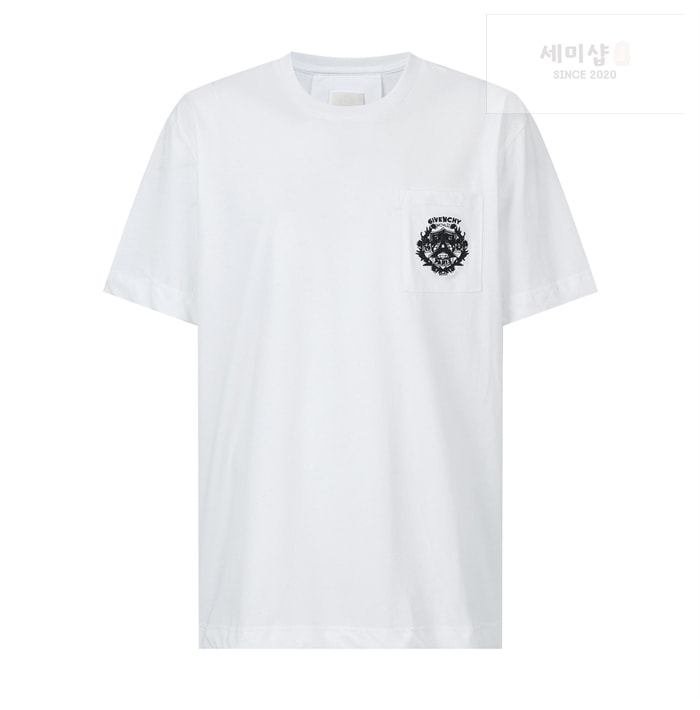 Givenchy 지방시 포킷 클래식핏 반팔 티셔츠 의류 11번 이미지