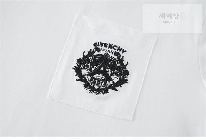 Givenchy 지방시 포킷 클래식핏 반팔 티셔츠 의류 13번 이미지