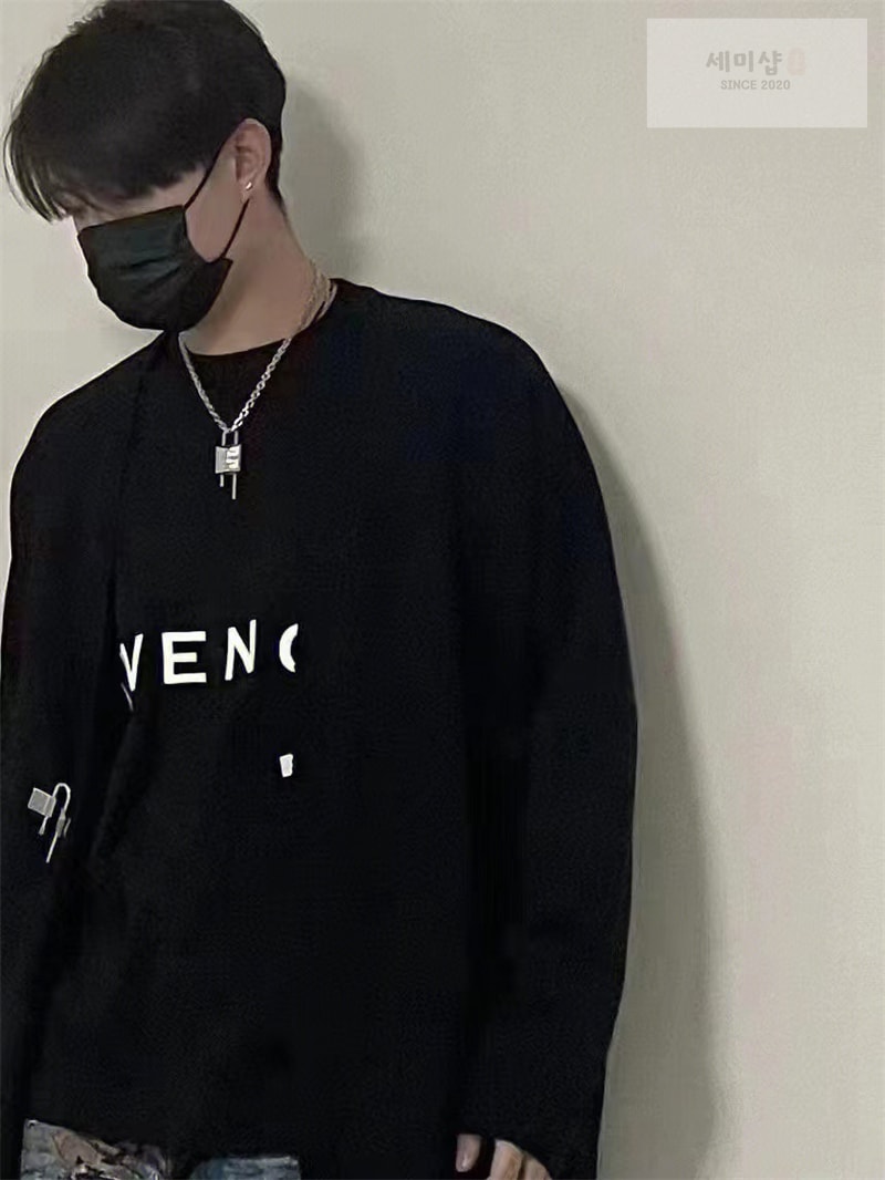 Givenchy 지방시 U 락 니트 V넥 가디건 의류 1번 이미지