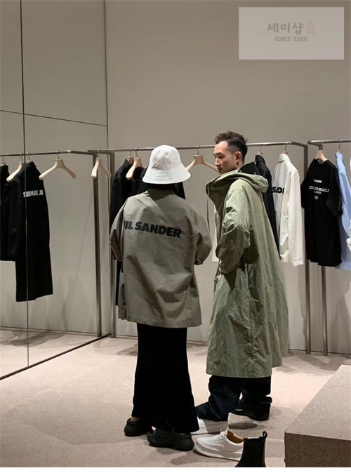 Jil Sander 질샌더 남성 밀리터리 로고 자켓 3컬러 의류 23번 이미지