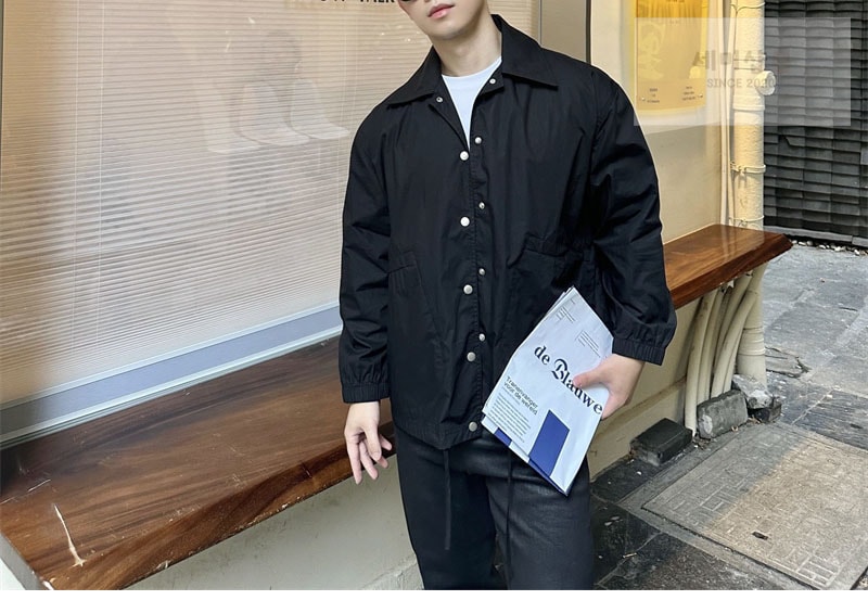 Jil Sander 질샌더 백로고 프린팅 코튼 자켓 의류 2번 이미지