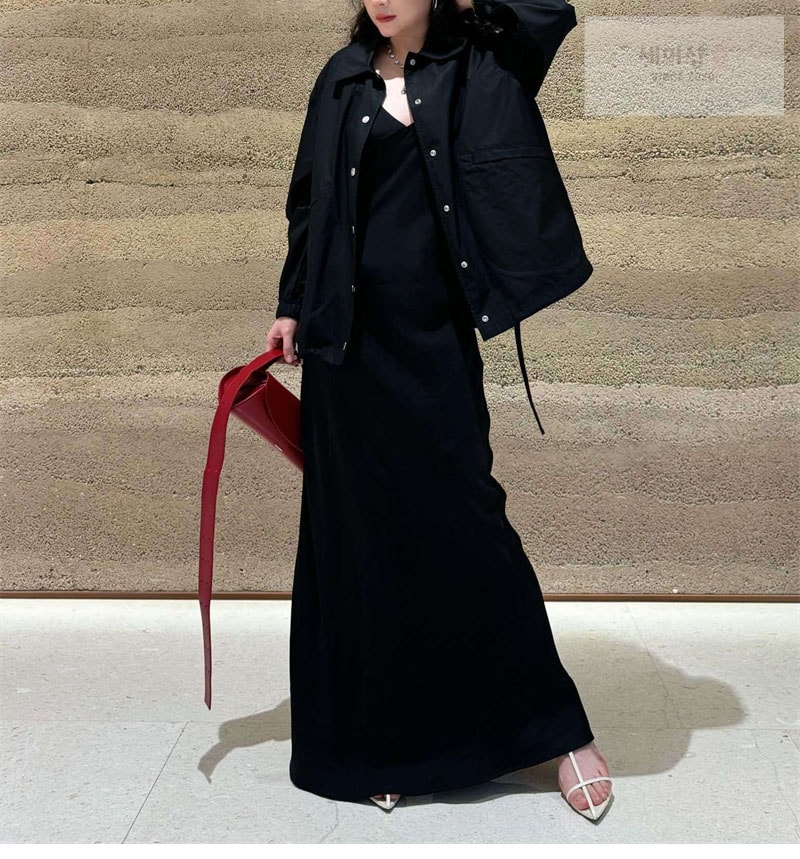 Jil Sander 질샌더 백로고 프린팅 코튼 자켓 의류 14번 이미지