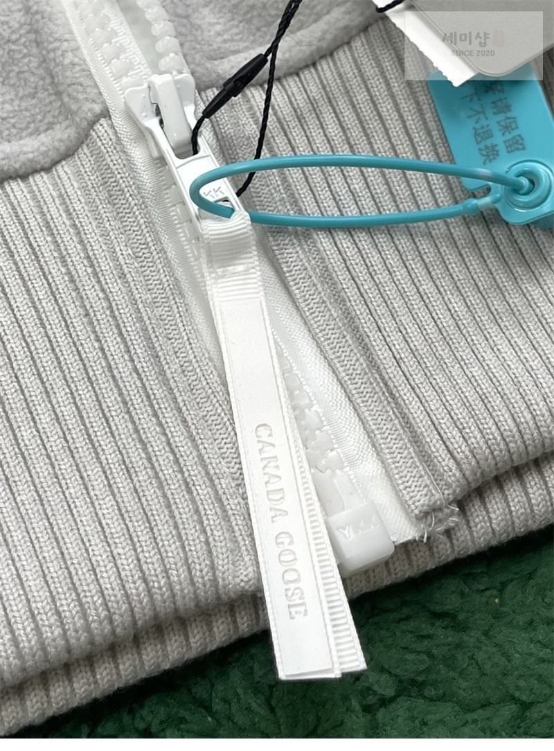 Canada Goose 캐나다구스의 칠리왁 플리스 봄버 자켓 블랙 의류 12번 이미지