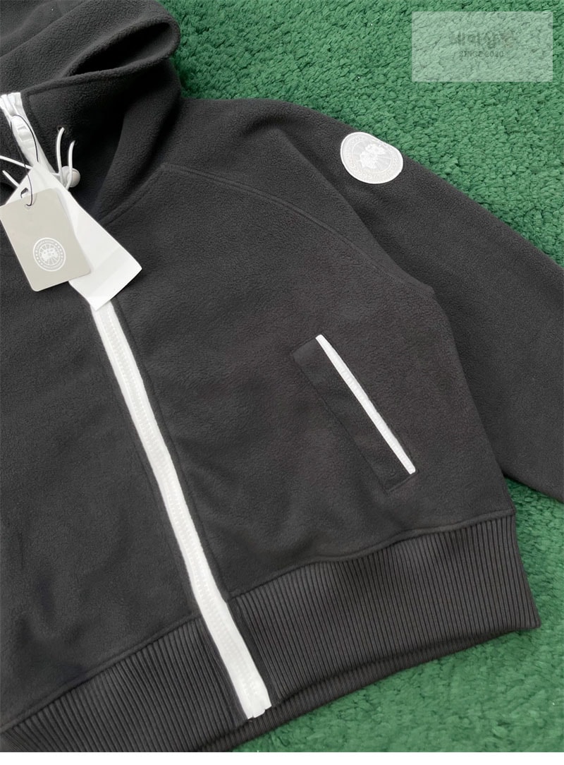 Canada Goose 캐나다구스의 칠리왁 플리스 봄버 자켓 블랙 의류 18번 이미지