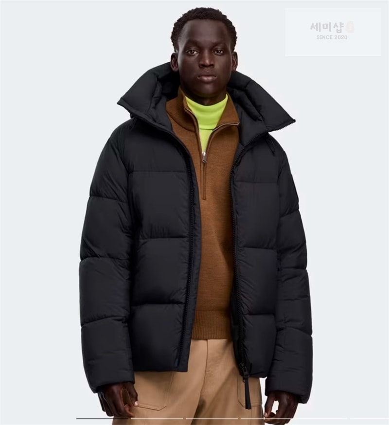 Canada Goose 캐나다구스 Crofton 크로프톤 푸퍼 자켓 블루 의류 17번 이미지