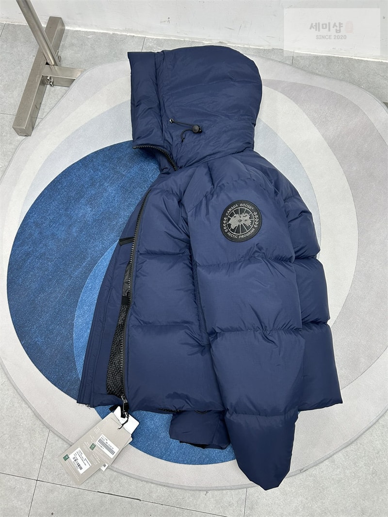 Canada Goose 캐나다구스 Crofton 크로프톤 푸퍼 자켓 블루 의류 5번 이미지