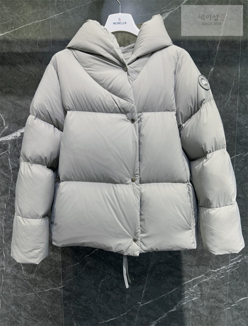 Canada Goose 캐나다구스 Rhoda 로다 숏 다운 패딩 자켓 연그레이 의류 20번 이미지