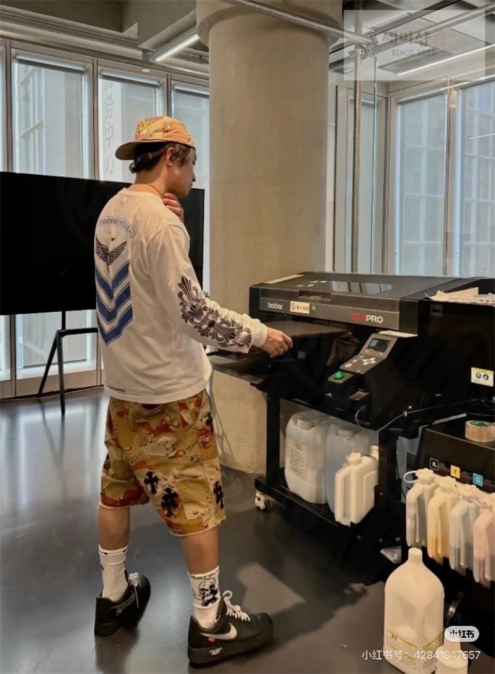 Chrome Hearts 크롬하츠 매티 보이 섹스 레코드 카펜터 숏 팬츠 우드랜드 카모 1# 의류 2번 이미지