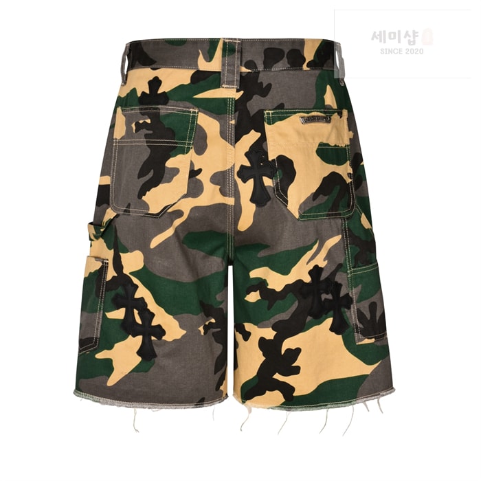 Chrome Hearts 크롬하츠 매티 보이 섹스 레코드 카펜터 숏 팬츠 우드랜드 카모 1# 의류 5번 이미지