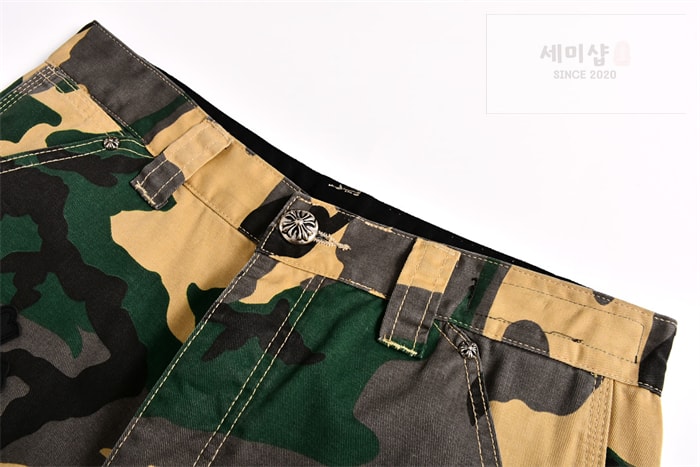 Chrome Hearts 크롬하츠 매티 보이 섹스 레코드 카펜터 숏 팬츠 우드랜드 카모 1# 의류 6번 이미지