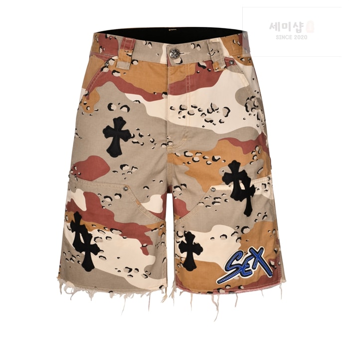 Chrome Hearts 크롬하츠 매티 보이 섹스 레코드 카펜터 숏 팬츠 우드랜드 카모 1# 의류 18번 이미지