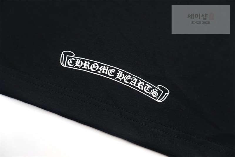 Chrome Hearts 크롬하츠 멀티 컬러 크로스 세머터리 롱슬리브 티셔츠 블랙 의류 15번 이미지