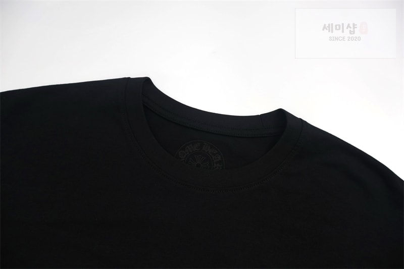 Chrome Hearts 크롬하츠 멀티 컬러 크로스 세머터리 롱슬리브 티셔츠 블랙 의류 20번 이미지
