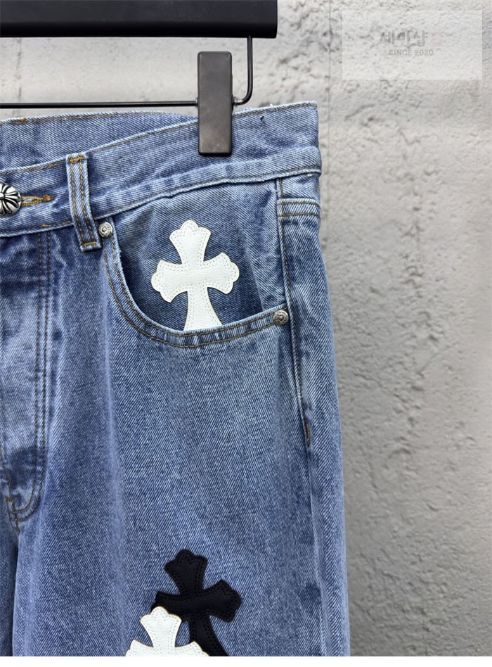 Chrome Hearts 크롬하츠 멀티 크로스 데님 팬츠 의류 6번 이미지