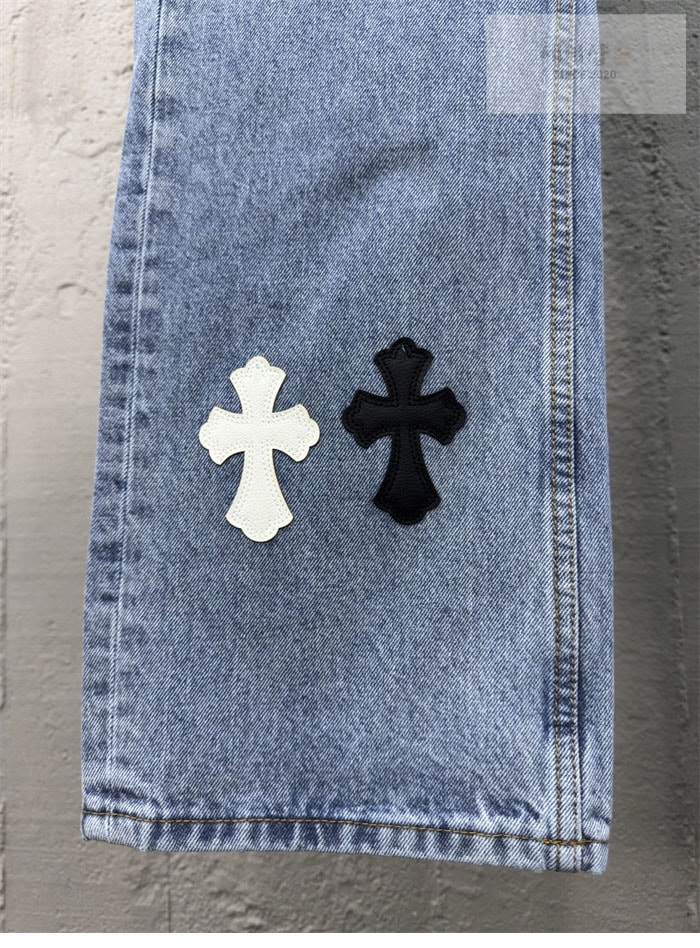 Chrome Hearts 크롬하츠 멀티 크로스 데님 팬츠 의류 7번 이미지