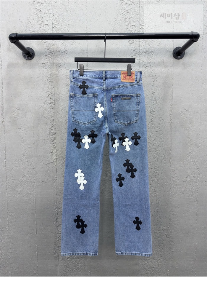 Chrome Hearts 크롬하츠 멀티 크로스 데님 팬츠 의류 11번 이미지