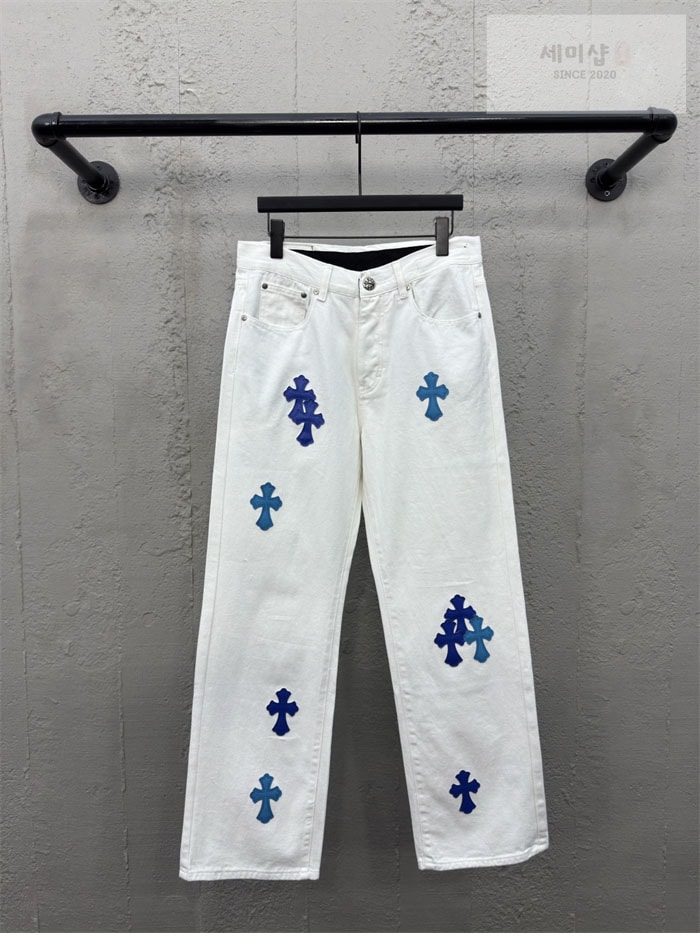 Chrome Hearts 크롬하츠 멀티 크로스 데님 팬츠 의류 9번 이미지