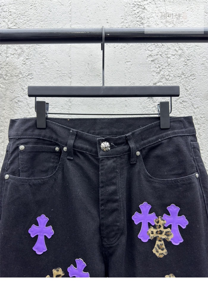 Chrome Hearts 크롬하츠 멀티 크로스 데님 팬츠 의류 4번 이미지