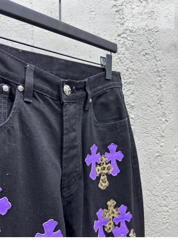 Chrome Hearts 크롬하츠 멀티 크로스 데님 팬츠 의류 8번 이미지