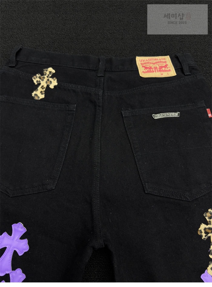 Chrome Hearts 크롬하츠 멀티 크로스 데님 팬츠 의류 11번 이미지