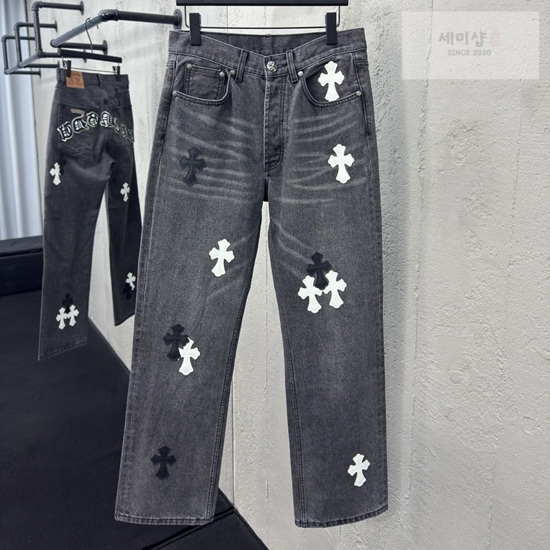 Chrome Hearts 크롬하츠 멀티 크로스 데님 팬츠 의류 1번 이미지