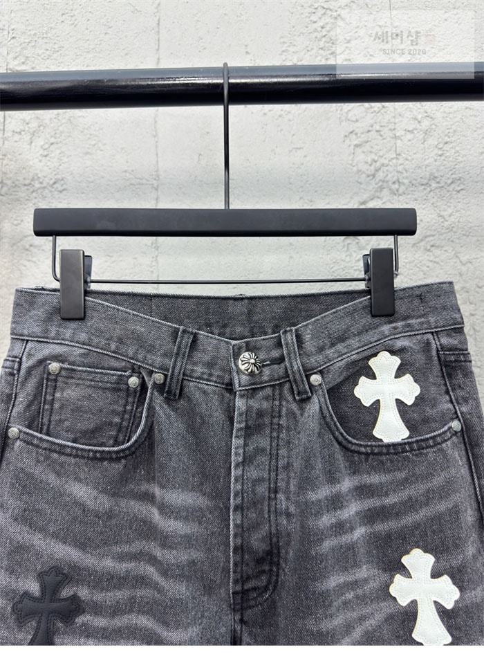 Chrome Hearts 크롬하츠 멀티 크로스 데님 팬츠 의류 4번 이미지