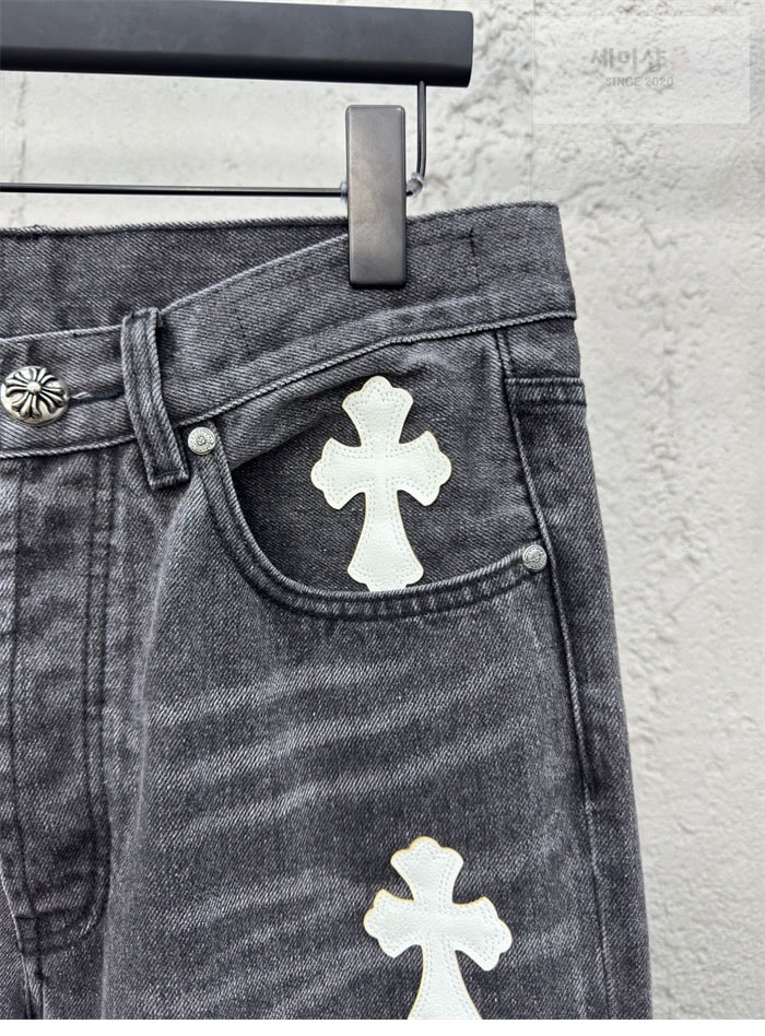 Chrome Hearts 크롬하츠 멀티 크로스 데님 팬츠 의류 6번 이미지