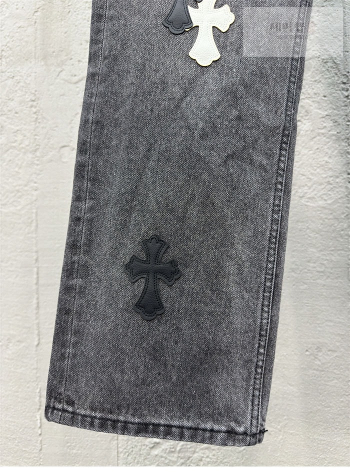 Chrome Hearts 크롬하츠 멀티 크로스 데님 팬츠 의류 7번 이미지