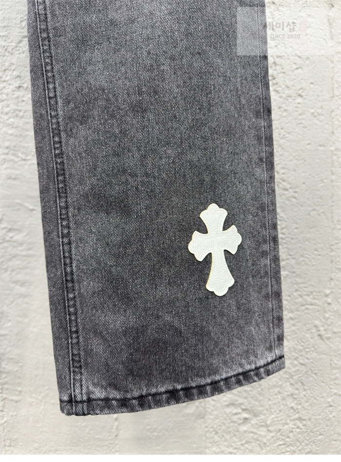 Chrome Hearts 크롬하츠 멀티 크로스 데님 팬츠 의류 18번 이미지