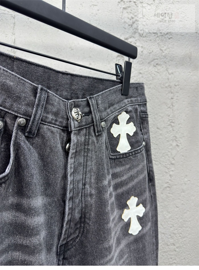 Chrome Hearts 크롬하츠 멀티 크로스 데님 팬츠 의류 8번 이미지