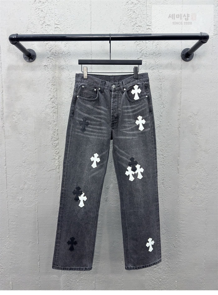 Chrome Hearts 크롬하츠 멀티 크로스 데님 팬츠 의류 19번 이미지