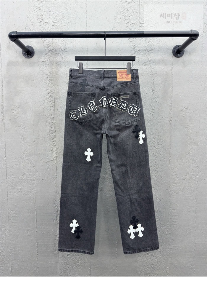 Chrome Hearts 크롬하츠 멀티 크로스 데님 팬츠 의류 17번 이미지