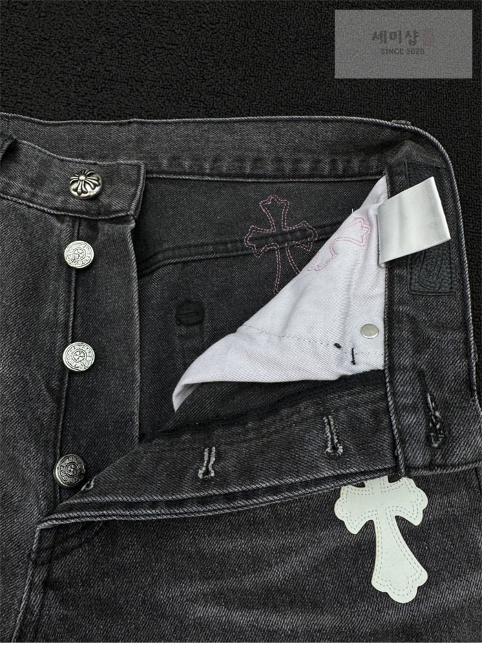 Chrome Hearts 크롬하츠 멀티 크로스 데님 팬츠 의류 12번 이미지