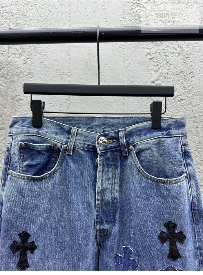 Chrome Hearts 크롬하츠 멀티 크로스 데님 팬츠 의류 3번 이미지