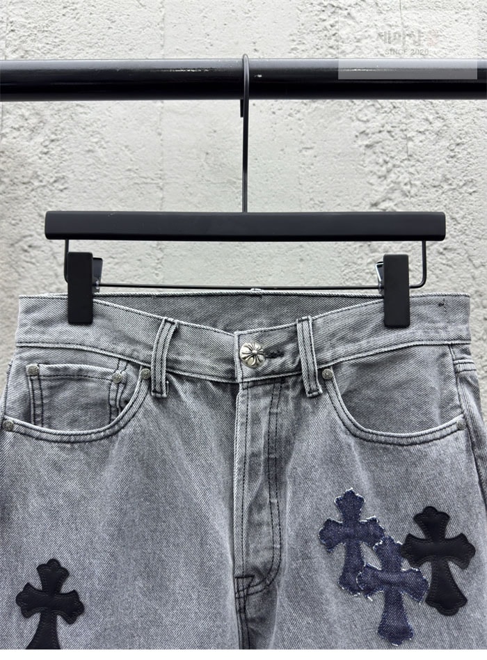 Chrome Hearts 크롬하츠 멀티 크로스 데님 팬츠 의류 4번 이미지