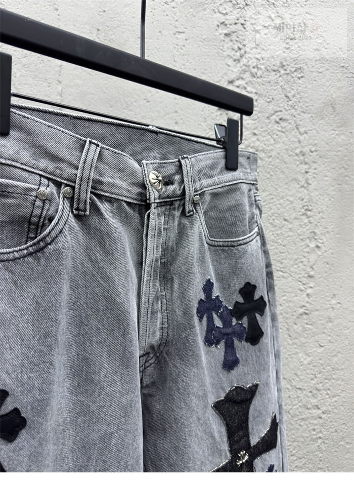 Chrome Hearts 크롬하츠 멀티 크로스 데님 팬츠 의류 9번 이미지