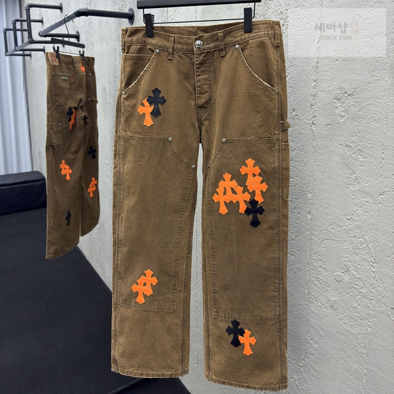 Chrome Hearts 크롬하츠 멀티 크로스 카펜터 데님 팬츠 의류 1번 이미지