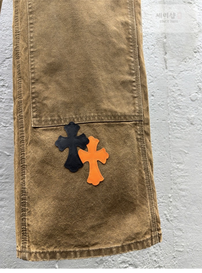 Chrome Hearts 크롬하츠 멀티 크로스 카펜터 데님 팬츠 의류 8번 이미지