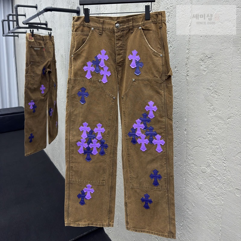 Chrome Hearts 크롬하츠 멀티 크로스 카펜터 데님 팬츠 의류 17번 이미지