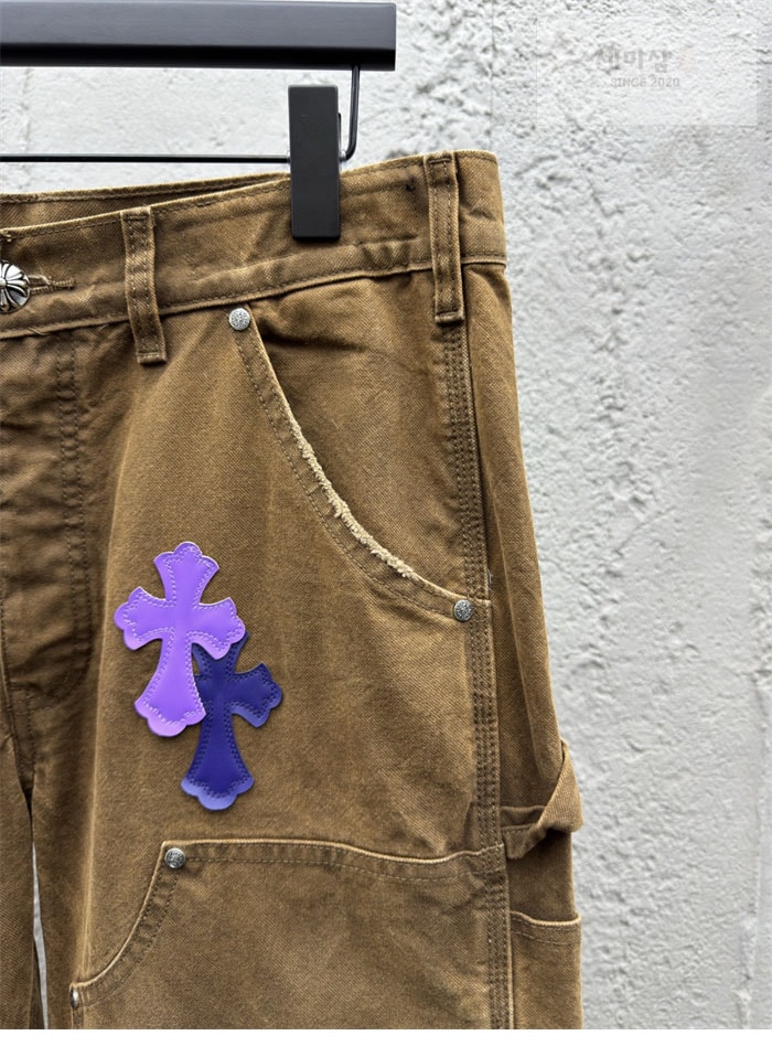 Chrome Hearts 크롬하츠 멀티 크로스 카펜터 데님 팬츠 의류 16번 이미지