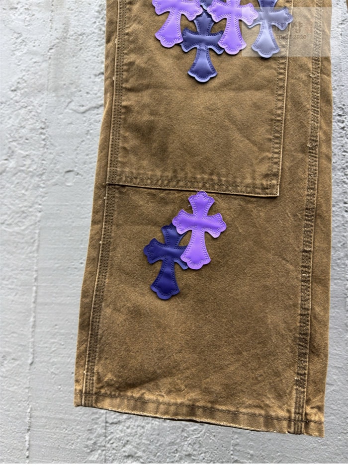 Chrome Hearts 크롬하츠 멀티 크로스 카펜터 데님 팬츠 의류 12번 이미지