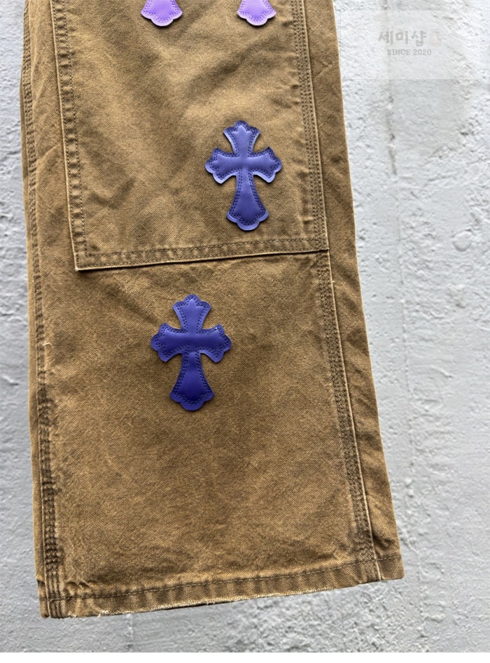 Chrome Hearts 크롬하츠 멀티 크로스 카펜터 데님 팬츠 의류 13번 이미지