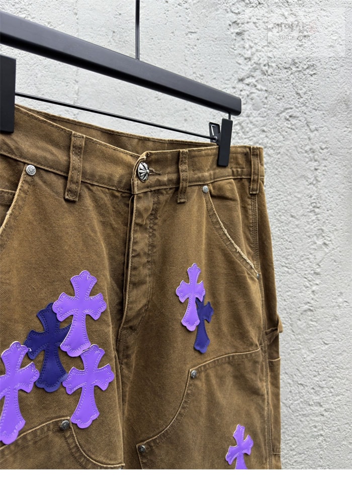 Chrome Hearts 크롬하츠 멀티 크로스 카펜터 데님 팬츠 의류 14번 이미지