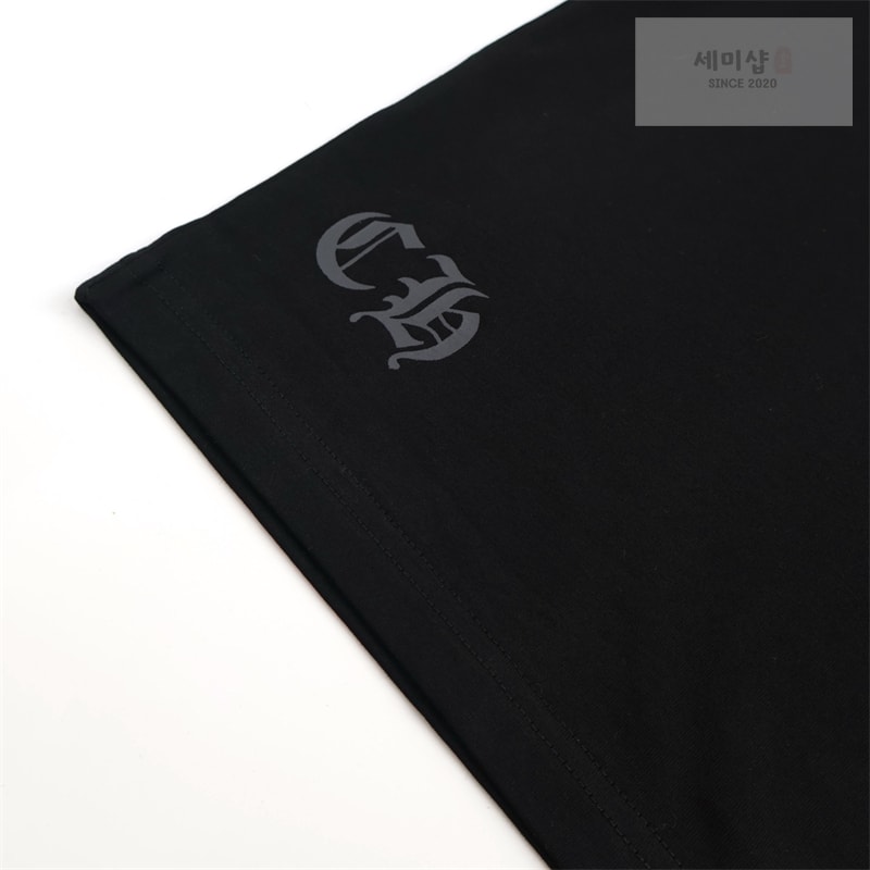 Chrome Hearts 크롬하츠 오렌지 세메터리 크로스 반팔 티셔츠 의류 5번 이미지