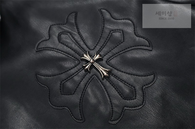 Chrome Hearts 크롬하츠 크로스 레더 자켓 의류 6번 이미지